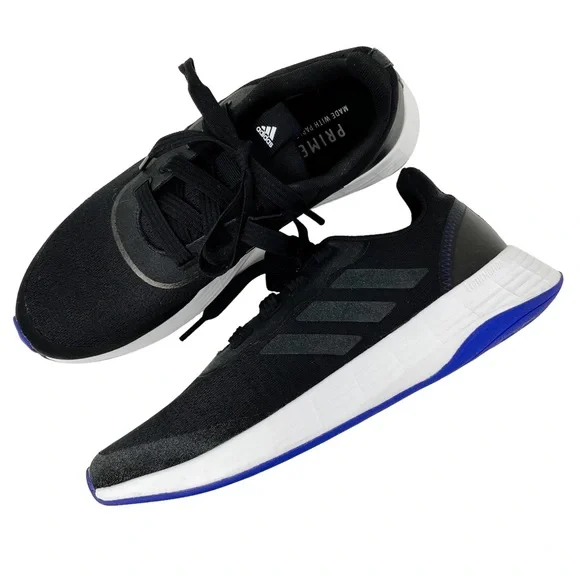 Adidas QT Racer Sport Shoes Pull-Tab Side-Stripe Patterned Midsole Women  Sneaker